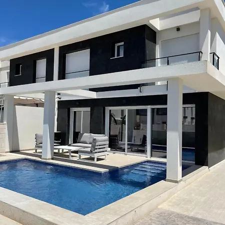 Casa Bos Dolpfin Wellness Luxury Entire Pool & Jacuzzi Gran Alacant Near *