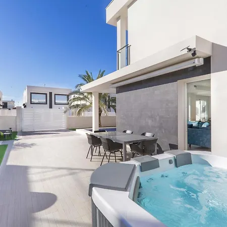 Villa Casa Bos Dolpfin Wellness Luxury Entire Pool & Jacuzzi Gran Alacant Near