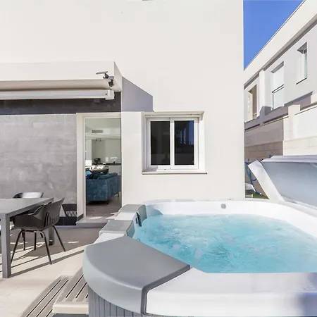 Casa Bos Dolpfin Wellness Luxury Entire Pool & Jacuzzi Gran Alacant Near Puerto Marino