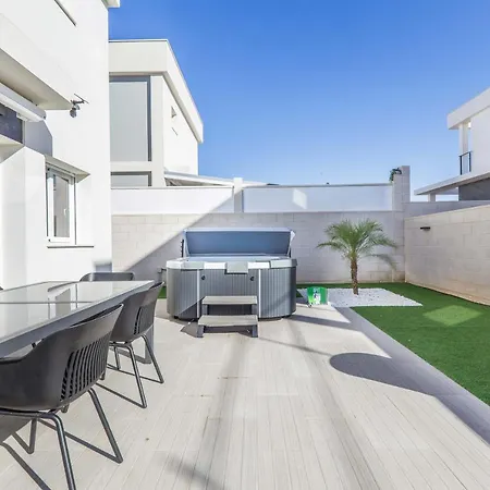 Villa Casa Bos Dolpfin Wellness Luxury Entire Pool & Jacuzzi Gran Alacant Near *